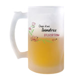 Chope de bière Animatrice d'Exception Femme - Planetee