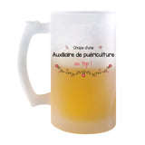 Chope de bière Auxiliaire de puériculture au Top Femme - Planetee