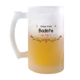 Chope de bière Badiste au Top Femme - Planetee