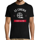 T-shirt homme Le Cinéma C'est la Vie - Planetee