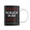 Mug Plongeon Sportif C'est ma Routine - Planetee