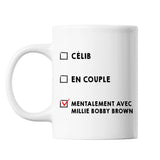 Mug Couple En couple avec Célébrité - Millie Bobby Brown - Planetee