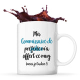 Mug Commissaire de police préférée - Planetee