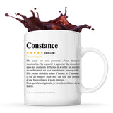 Mug Constance avis Soeur recommandation - Planetee