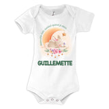 Body Guillemette Adorable bébé quand je dors Lapin - Planetee