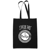 Sac Tote Bag Rallye Je peux pas Noir - Planetee