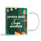 Tasse Noël Juge homme Vert - Planetee