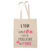 Tote Bag Lydia Meilleure Maman - Planetee