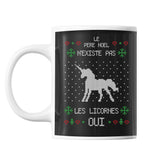 Mug de Noël - Les licornes existent - Planetee