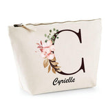 Trousse Cyrielle Lettre fleur - Planetee