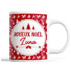 Tasse Noël Luna Rouge - Planetee