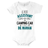 Body bébé Le Petit Assistant du Camping Car de Maman - Planetee