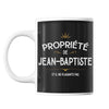 Mug Propriété de Jean - Planetee