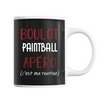 Mug Paintball C'est ma Routine - Planetee