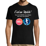 T-shirt Homme Danse Parodie site de rencontre - Planetee