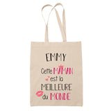 Tote Bag Emmy Meilleure Maman - Planetee