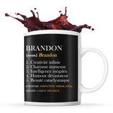 Mug Brandon Définition Perfection - Planetee