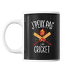 Mug Cricket j'peux pas Noir - Planetee