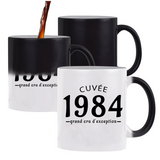 Mug Magique 1984 Tasse Année de naissance anniversaire40 ans - Planetee