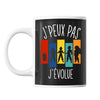 Mug J'peux pas j'évolue référence Saiyan | Tasse Pop Culture - Planetee