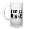 Chope de bière Foot US et bière - Planetee