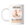 Mug Mélina Cou Monté Girafe - Planetee