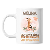 Mug Mélina Cou Monté Girafe - Planetee