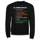 Sweat Accordéon Journée Parfaite - Planetee