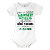 Body bébé fier d'être Meurthe et Mosellan - Planetee