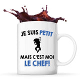 Mug Je suis petit mais c'est moi le chef - Planetee