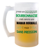 Chope de bière Maman Bourbonnaise Chauvine Sans Pression - Planetee