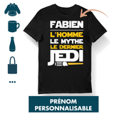 Cadeau Homme Prénom Dernier Jedi Personnalisable - Planetee