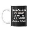 Mug Jean-Charles départ retraite - Planetee