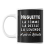 Mug prénom Huguette cadeau départ retraite - Planetee