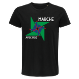 T-shirt homme Marche avec moi | Référence Orelsan - Planetee