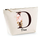 Trousse Dina Lettre fleur - Planetee