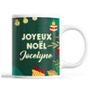 Tasse Noël Jocelyne Vert - Planetee