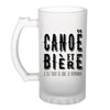 Chope de bière Canoë et bière - Planetee