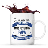 Mug blanc Superman Papa - Planetee
