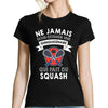 T-shirt femme squash quinquagénaire - Planetee