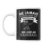 Mug femme handball trentenaire - Planetee
