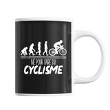 Mug Cyclisme évolution - Planetee