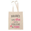 Tote Bag Dolorès Meilleure Maman - Planetee