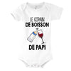 Body bébé Le copain de boisson de papi Vin - Planetee