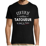 T-shirt Homme Tatoueur Meilleur de France - Planetee