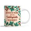 Tasse Noël Interprète homme Beige - Planetee