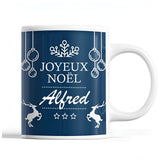 Tasse Noël Alfred Bleu - Planetee
