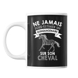 Mug Cheval Quinquagénaire Homme 50 ans - Planetee