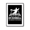 Affiche Handball Légende - Planetee