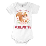 Body bébé Guillemette Princesse Écureuil - Planetee